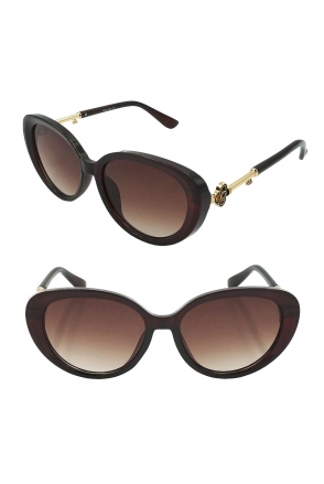 Okulary przeciwsłoneczne damskie kocie oko z filtrem Eazy 9113